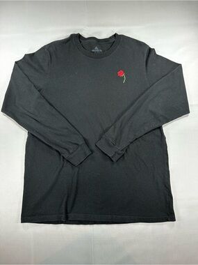Adidas “City of Roses” Black Long Sleeve Tee XL